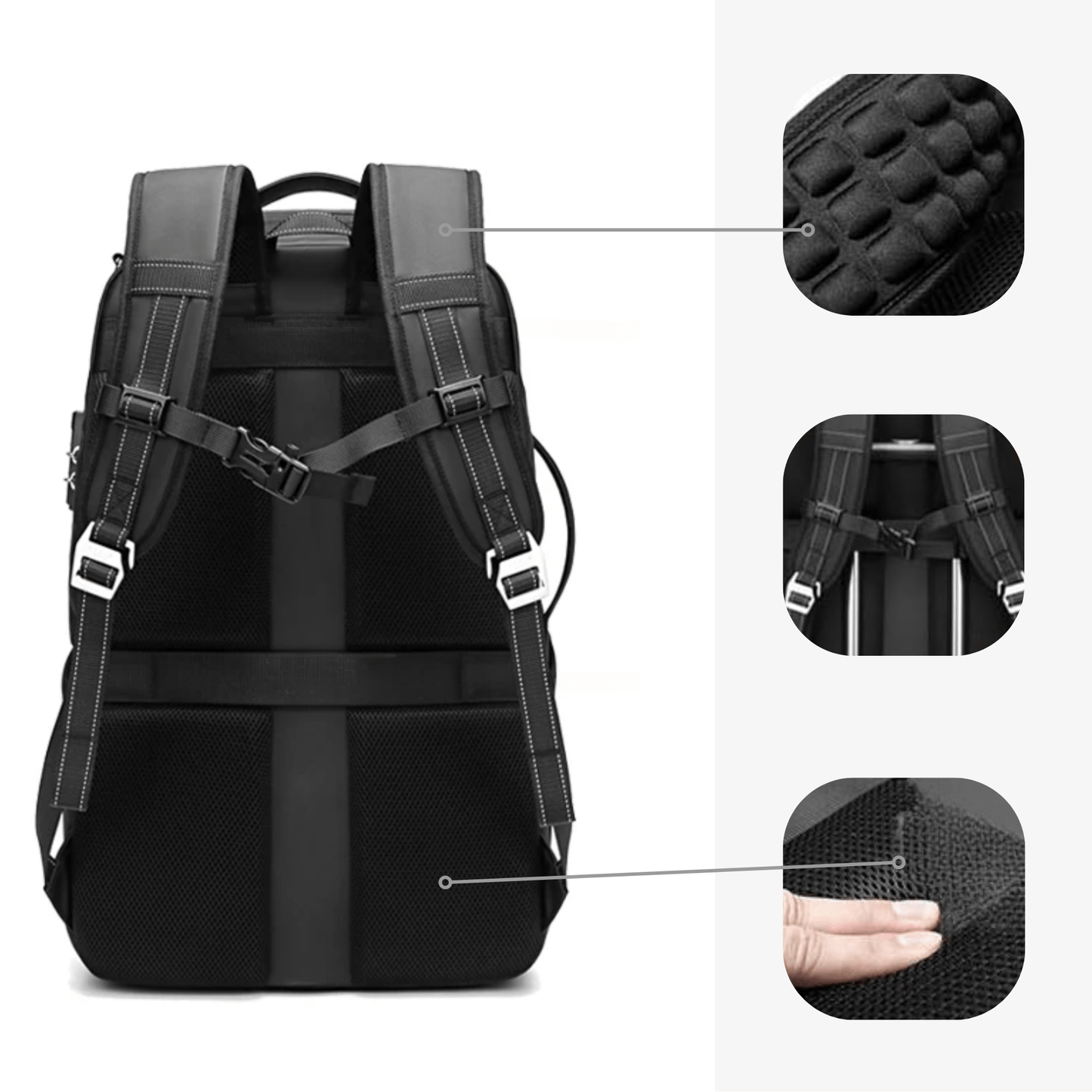 Austin - Moderner und Intelligenter Rucksack