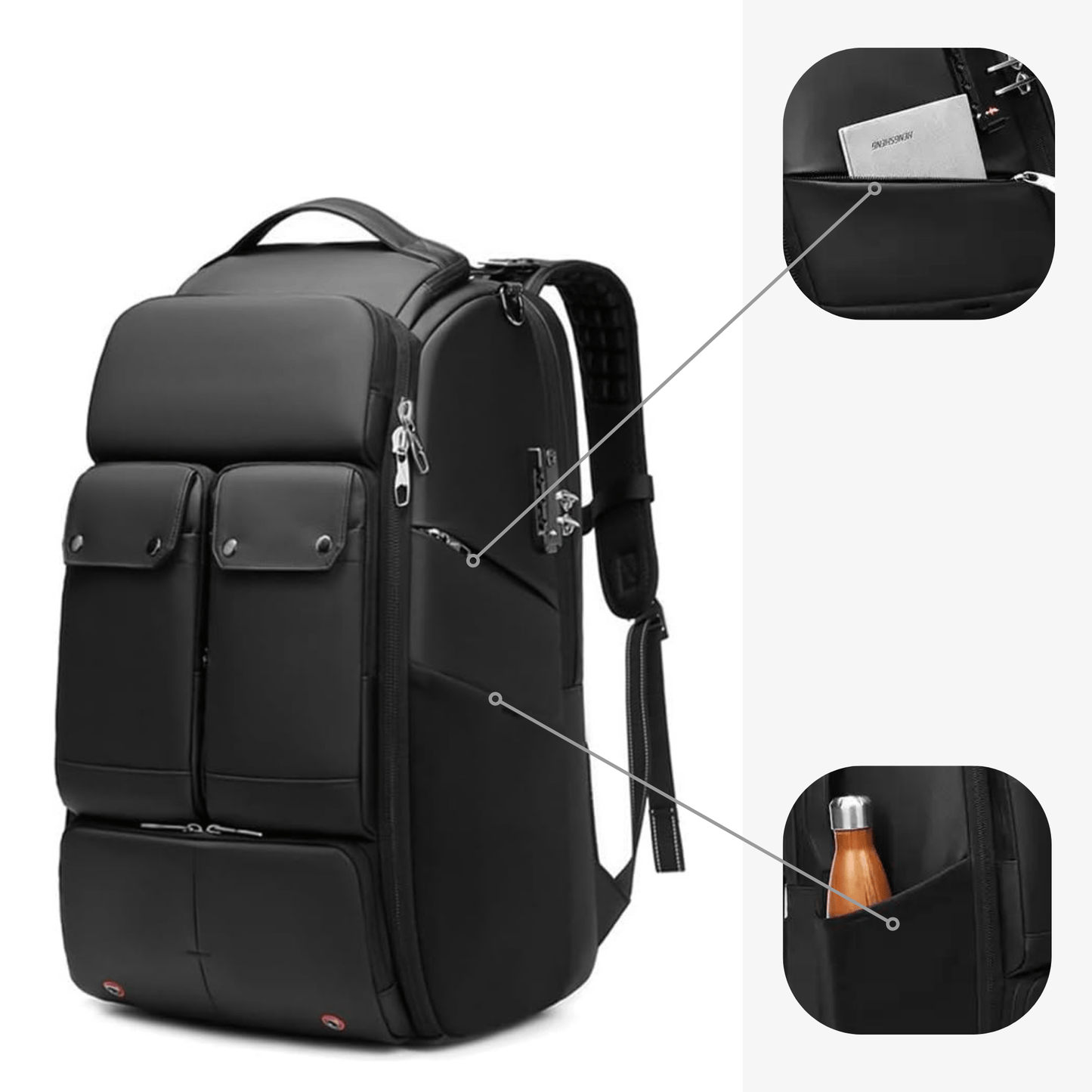 Austin - Moderner und Intelligenter Rucksack