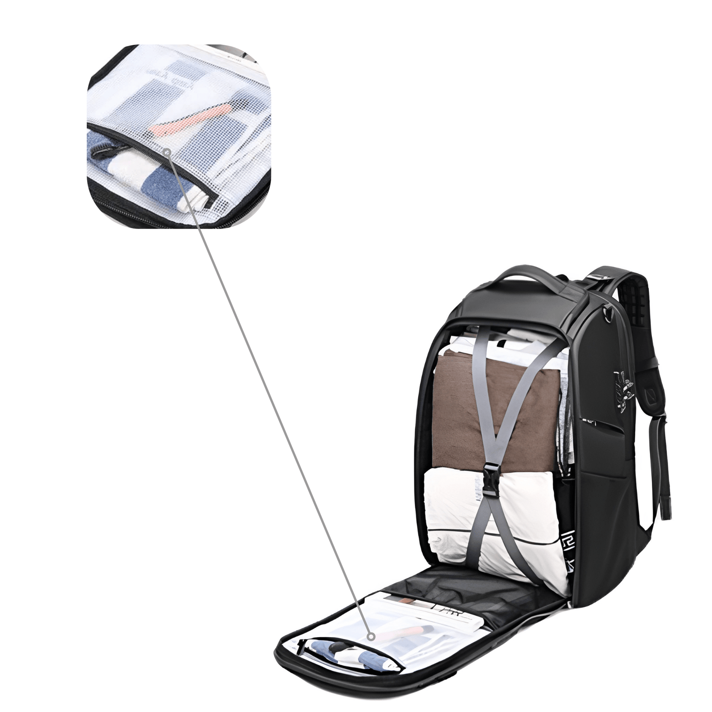 Austin - Moderner und Intelligenter Rucksack