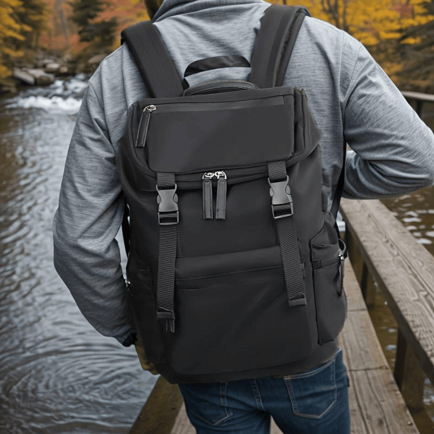 Chicago - Leichter und Moderner Rucksack
