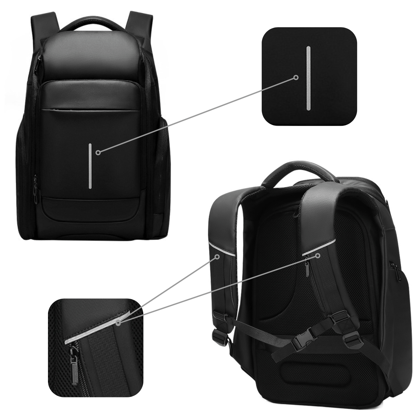 Oxford - Sac à Dos Organisé et Confortable - Fenurban